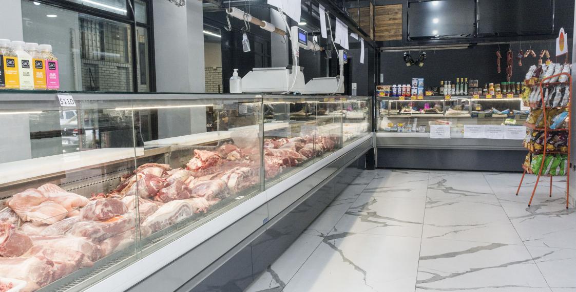 Mueble refrigerado de carne