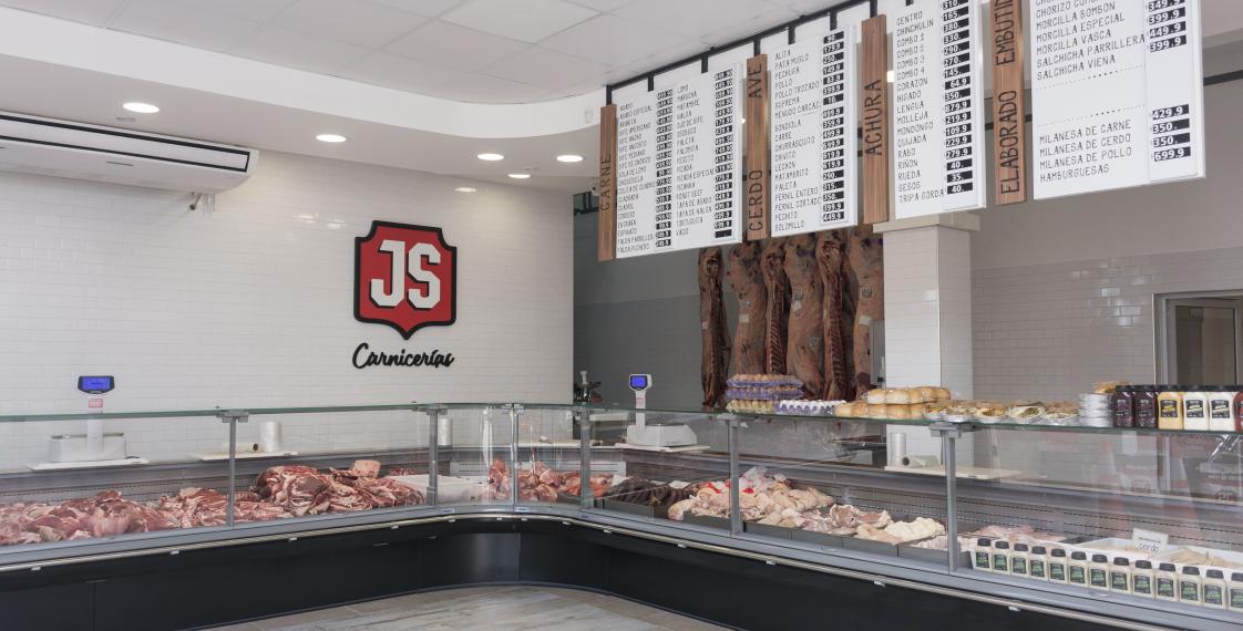 Mueble refrigerado de carne