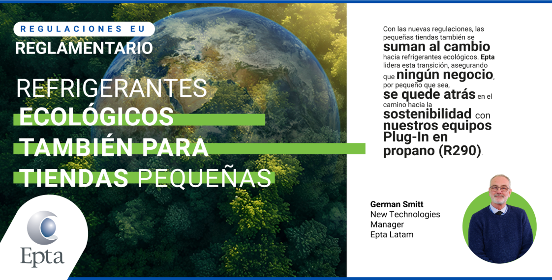 Portada de artículo web Refrigerantes ecólógicos tmabién para tiendas pequeñas
