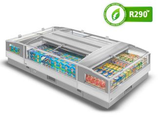 Exhibidora horizontal de congelados pozo Beluga